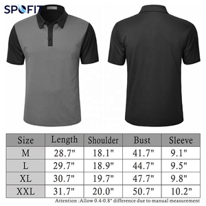 <b>Men's</b> <b>T</b>-<b>shirts</b> Solid Knitted Spandex/Polyester Short Sleeve Casual Plain Dyed Anti-Wrinkle <b>Cool</b> Dry Contrast Collar <b>Shirts</b> - Product Image 2