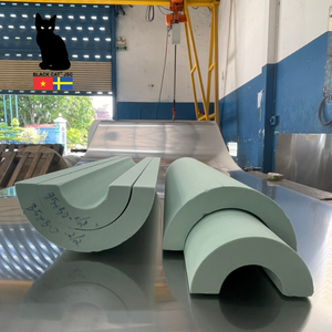 Aislamiento de espuma en aerosol de poliisocianurato PIR Kingspan preformado de celda cerrada alta, materiales criogénicos para aislamiento térmico, materiales para tuberías frías y calientes. - Product Image 5