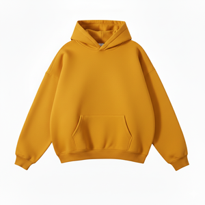 Sudadera con Capucha de Alta Calidad para Hombre, Informal, Unisex, de Algodón Grueso, Transpirable, Resistente al Viento, con Bolsillos, Negra, para Invierno - Product Image 1