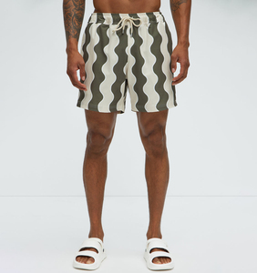 OEM Quick Dry Boardshorts Beach Shorts Spandex / Polyester Swim <b>Trunks</b> Beach Wear 7 Inch Board Shorts for <b>Men</b> - Product Image 1