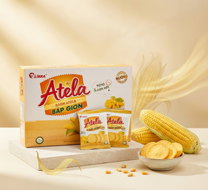 แครกเกอร์ข้าวโพดอบกรอบ 342 กรัม ขนมขบเคี้ยวกรุบกรอบ รับผลิตแบบ OEM ODM ขายส่ง - Product Image 1