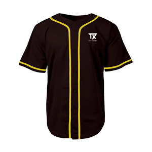Maillot de baseball personnalisé en gros, tenue de softball, streetwear d'équipe, créez votre propre maillot de baseball respirant grande taille, pas cher - Product Image 4