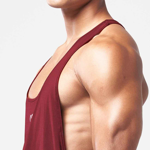 Factory Direct Selling Fitness Gym Wear Sleeveless Thin Straps Singlets <b>Vests</b> Export Quality Low MOQ <b>Stringers</b> Tank Tops For Men - Product Image 4