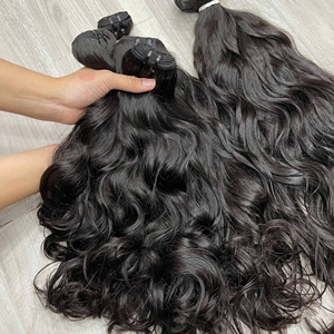 Extensiones de Cabello Humano Ondulado sin Procesar 2026, Tejido a Máquina, sin Químicos, Se Pueden Teñir y Peinar Correctamente - Product Image 4