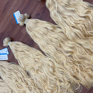 Meilleur essai cheveux 613 Asie couleur trame Extension de cheveux ondulés et droits sans enchevêtrement sans perte de cheveux sans mélange prêt à expédier - Product Image 3