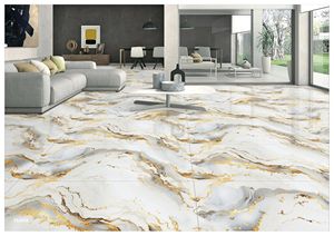 กระเบื้องพอร์ซเลนรุ่นใหม่ ขนาด 60x120 ซม. (600x1200 มม.) 24x48 นิ้ว ผิวมันเงา ขนาดใหญ่ คุณภาพพรีเมียม ดีไซน์หรูหรา สำหรับตกแต่งสไตล์โมเดิร์น - Product Image 3