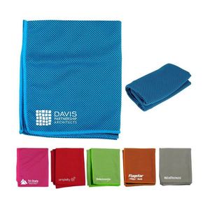Serviette de sport à séchage rapide avec logo personnalisé, serviette rafraîchissante instantanée en microfibre pour l'entraînement en salle de sport - Product Image 3