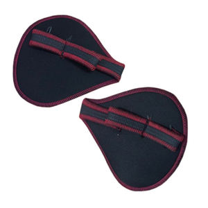 Rubber Hand Grip Protectors for Weightlifting Powerlifting Bodybuilding Exercise Training Non-Slip Breathable Palm Guard - Product Image 1