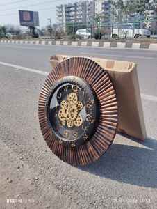 Reloj de pared de madera vintage - Product Image 3