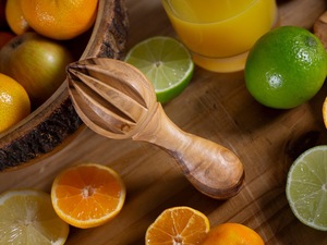 Wooden Manual Lemon Reamer Juicer Dishwasher Safe <b>Kitchen</b> <b>Accessory</b> - Product Image 2