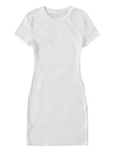 Vestido Polo de Golf para Mujer, Corte Ajustado, Tela que Absorbe la Humedad, Puños con Rayas en Contraste, Ropa Deportiva Casual para Dama - Product Image 2