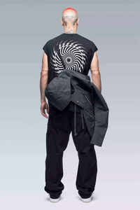 Veste technique imperméable pour homme 2026, coupe-vent tactique streetwear, style cyberpunk, avec fermeture éclair asymétrique et poches cargo, vêtement d'extérieur fonctionnel - Product Image 6