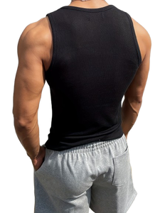 Débardeur décontracté à col rond en tissu respirant personnalisable de haute qualité pour adultes, durable, séchage rapide, lavable en machine - Product Image 5