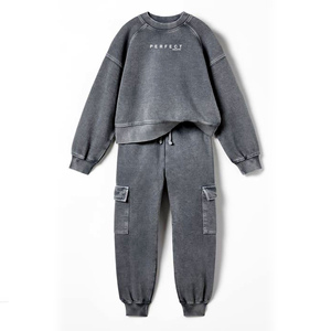 T-shirts confortables 100% coton pour garçons, effet délavé, qualité supérieure, t-shirts unisexes pour enfants, vêtements pour enfants, t-shirts avec logo personnalisé - Product Image 3