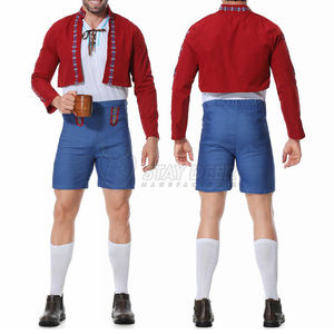 ชุดเดรสสไตล์บาวาเรียนสำหรับผู้หญิง พร้อมผ้ากันเปื้อน สำหรับงานเทศกาลอ็อกโทเบอร์เฟสต์ จำหน่ายจำนวนมาก - Product Image 2