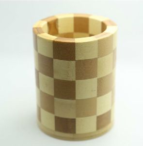 Luxury Handmade Timber <b>Pen</b> Holder Wooden Desktop Storage Organizer for Office Supplies Natural Wood <b>Pen</b> Display Stand for Desk E - Product Image 2
