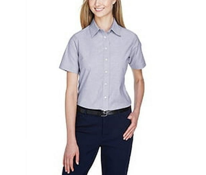Blusa de Mujer al por Mayor 2027 OEM/ODM con Logotipo Personalizado, Transpirable, Corte Regular, con Botones, Estilo Casual, Manga Corta - Product Image 6