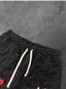 Breathable Lightweight <b>Knitted</b> Fabric Men's Summer Short <b>Set</b> with Custom Logo for All Day Comfort in Hot Weather - Product Image 2