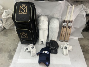 Mannu Sports Player Edition Full Cricket Set Kit Bag <b>Backpack</b> Trolley Bag 50-<b>70L</b> High Quality - Product Image 3