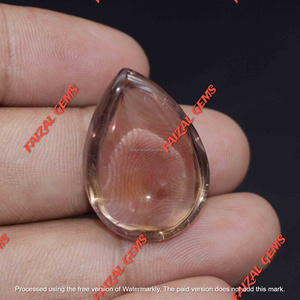 Pierres précieuses semi-précieuses en améthyste violette naturelle, forme poire, faites à la main, adorables, cristal de guérison, évaluées par un tiers, en vrac - Product Image 3