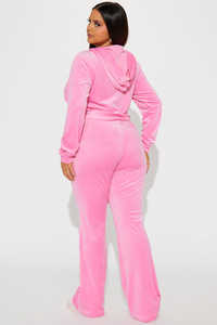 Conjunto de chándal acampanado con pedrería y sudadera oversize, estilo streetwear personalizado - Product Image 3