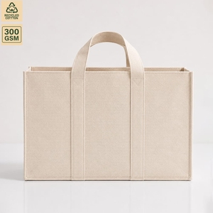 <b>10</b> Ounce Cotton Canvas Promotional Shopping Tote Bag Promotional Shopping 34x21x9 cm Custom Logo Wholesale OEM Model SS435-CL - Product Image 3