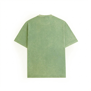 Camiseta Ligera Oversize Estampada para Hombre con Lavado Ácido, Logotipo Personalizado, Ajuste Casual y Regular, Tejido 100% Algodón, Camiseta con Lavado Ácido - Product Image 5