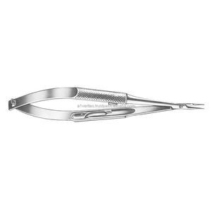 Portaagujas rectos A-1 VERITAS de 12 cm para microagujas, instrumentos quirúrgicos de sutura - Juego de instrumentos manuales reutilizables - Product Image 3