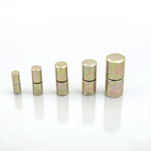 5 Inch 30mm Barrel <b>Hinges</b> Polished Steel Contemporary Adjustable <b>180</b> <b>Degrees</b> Door Alignment Hardware Fitting Component 1mm - Product Image 1