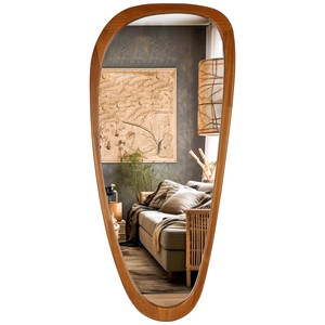 Sheesham Wood wooden wall <b>mirrors</b> OEM Custom Wholesale | Aqdus Saleem India - Product Image 6