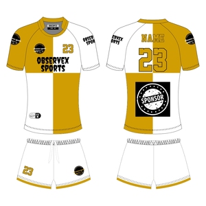 Camisetas de Rugby Sublimadas de Secado Rápido, Personalizadas, de Alta Calidad, con Nuevo Diseño, para Clubes Deportivos, Uniformes de Rugby - Product Image 1