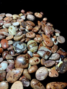 Opale mexicaine Cantera, qualité A, cabochon, pierre précieuse non montée pour la création de bijoux - Product Image 4