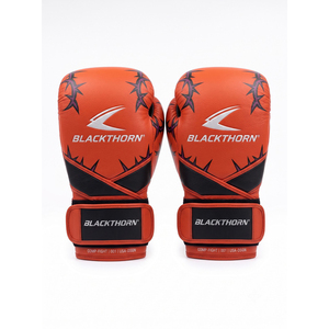 Guantes de boxeo personalizados, los mejores guantes de boxeo para kickboxing y muay thai, con correa ancha de 4 pulgadas, de cuero PU, con cierre de velcro. - Product Image 5