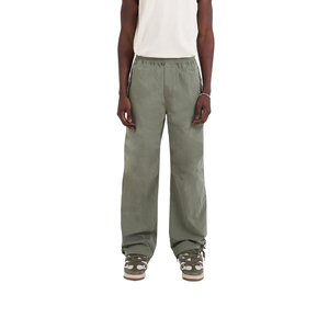 <b>parachute</b> <b>pants</b> mens olive nylon <b>pants</b> wide leg trousers ankle cinch <b>pants</b> elastic waist <b>pants</b> custom wholesale bulk supplier - Product Image 4