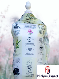 Premium Custom Printed Square <b>Scarf</b> Manufacturer Silk Feel Fashion Shawl Private Label OEM ODM Custom Fabric Factory India - Product Image 3