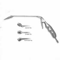 Applicateur de ligature par aspiration pour hémorroïdes, bande de caoutchouc, proctoscope, source lumineuse, instruments de chirurgie gynécologique en acier inoxydable