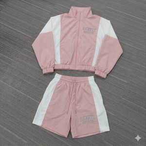 Rexfit Sports Custom Nylon 3M Reflective Windbreaker <b>Jacket</b> and <b>Track</b> Pant Set <b>for</b> <b>Men</b> Tracksuit Set Wholesale - Product Image 5