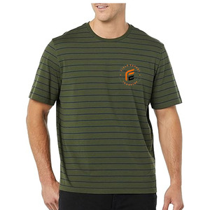 T-shirts pour hommes de qualité supérieure au design unique, sur mesure, col en V uni, coupe régulière, confortables, respirants, séchage rapide, pour une utilisation en extérieur - Product Image 1