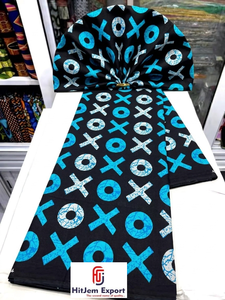 Wholesale African Ankara Kitenge Wax Print Cotton Fabric Custom Textile Printing OEM ODM Manufacturer Factory Bulk Supplier - Product Image 4