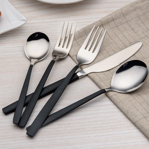 Ensemble de couteaux, cuillères et fourchettes modernes en acier inoxydable de qualité supérieure, finition miroir, couverts de luxe en métal argenté pour la maison, la salle à manger et les restaurants à bas prix - Product Image 6