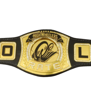 Ceinture de champion personnalisée YOLO Highwheelers, ceinture de sport personnalisée, qualité supérieure, designs personnalisés - Product Image 2