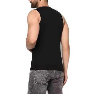 เสื้อกล้ามออกกำลังกายผู้ชายแบบใหม่ ทรงเข้ารูป ระบายอากาศได้ดี ผลิตจากผ้าถัก ขายส่ง รับผลิตตามแบบ  ผ้าฝ้าย พิมพ์ลายแบบ Sublimation มีไซส์ใหญ่ - Product Image 5