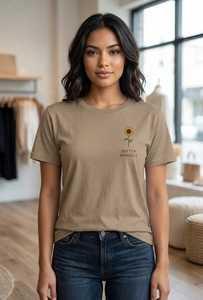 เสื้อยืดผู้หญิงฤดูร้อน สีกรมท่า ผ้าฝ้ายนุ่ม สวมใส่สบาย แขนสั้น ระบายอากาศได้ดี คุณภาพสูง ปรับแต่งได้ แฟชั่นเสื้อผ้า - Product Image 4