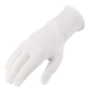 Guantes Masónicos Bordados de Algodón Blanco Transpirables y Cómodos, Tamaño Personalizado al por Mayor, Logotipo Personalizado, Cuatro Estaciones, OEM, Deportivos - Product Image 4