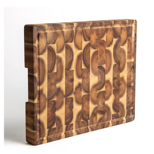 Planche à découper en bois d'acacia de qualité supérieure, pour légumes et fruits, pour la cuisine à domicile, à prix abordable - Product Image 3