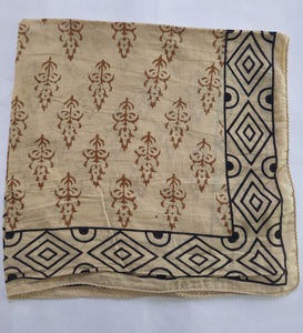 Bulk Boho Bandanas Handmade 100% Soft Cotton Scarves Wholesale Floral Block Print <b>Head</b> <b>Wraps</b> Hair Scarves Vintage Floral Bandana - Product Image 4