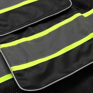 ผู้ผลิตเสื้อกั๊กนิรภัย |   ชุดทำงานแบบกันน้ำ OEM ผลิตจากโพลีเอสเตอร์ ไซส์ใหญ่พิเศษ ไม่หดตัว มองเห็นได้ชัดเจน เหมาะสำหรับทุกเพศ พร้อมบริการสกรีนโลโก้ - Product Image 5