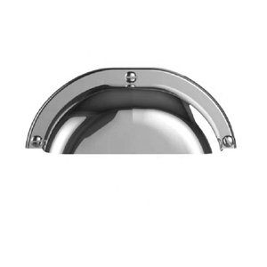 Luxury Solid Brass Drawer Pull Handle Satin Nickel Durable Kitchen Living Room Hardware Classic Design Cabinet Drawer <b>Wardrobe</b> - Product Image 4