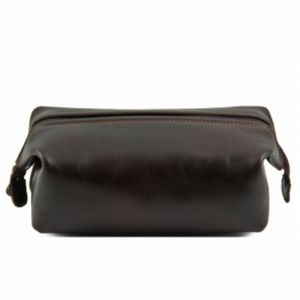 Estuche de Cuero Genuino de Lujo, Bolsa Organizadora de Viaje Portátil, Estuche de Almacenamiento de Cuero con Estética Minimalista para Regalo - Product Image 2