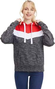 Sweat à capuche unisexe personnalisable avec impression, motif hirondelle et nuage brodé et peint, manches raglan, en coton, pour l'hiver, style artistique décontracté - Product Image 5